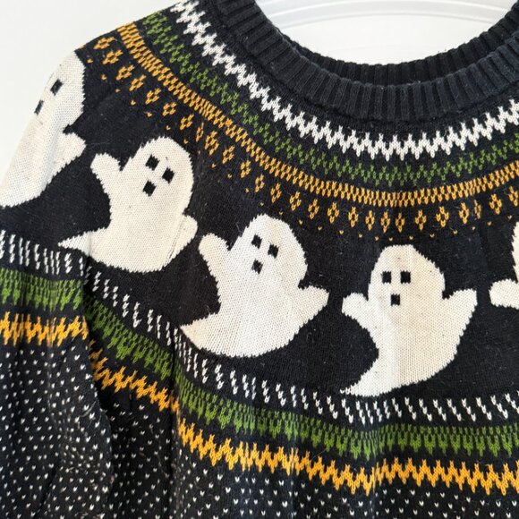 Modcloth Ghost Fair Isle Sweater Size XL - Picture 2 of 3